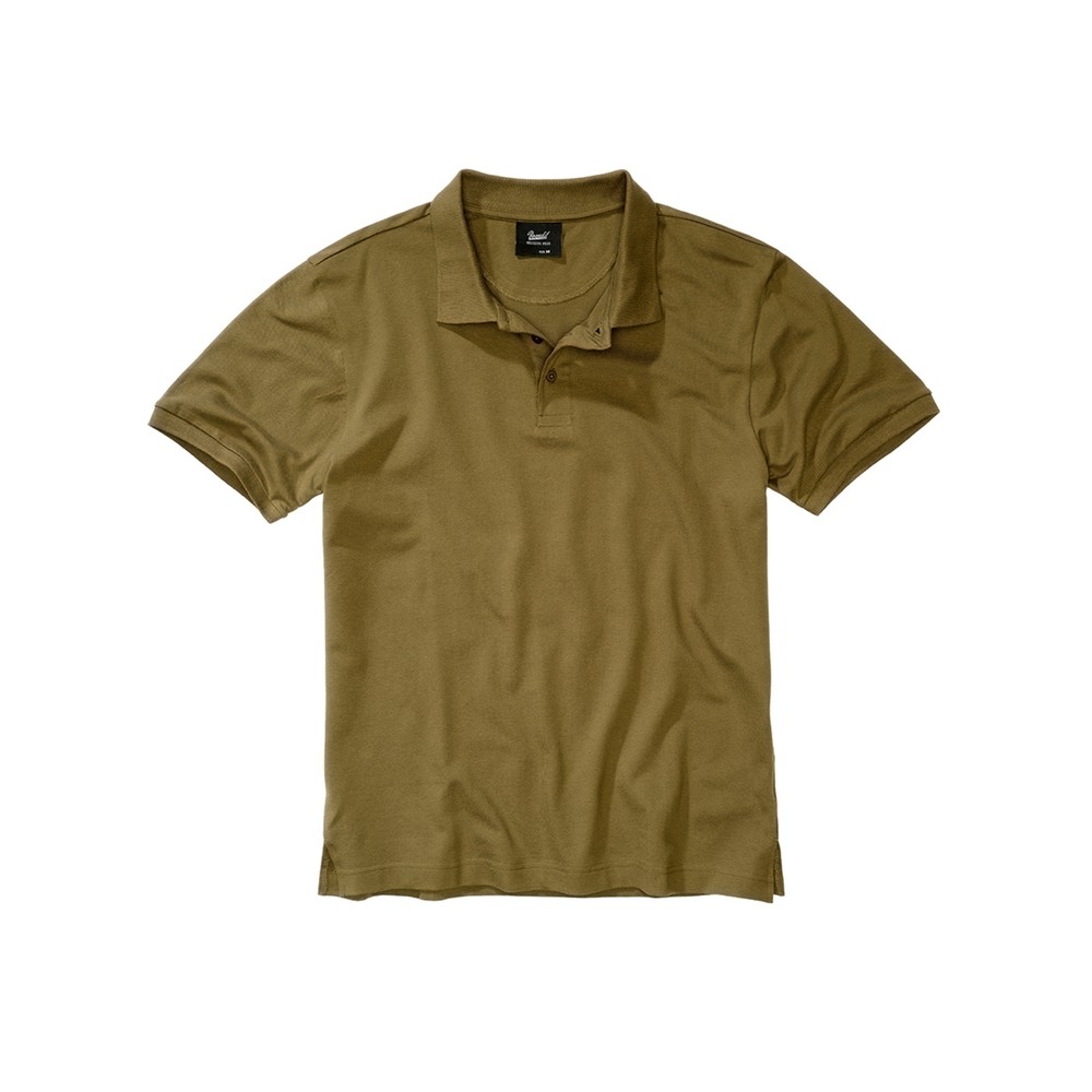 Brandit - Pique Short Sleeve Polo hemd - Olivgrün
